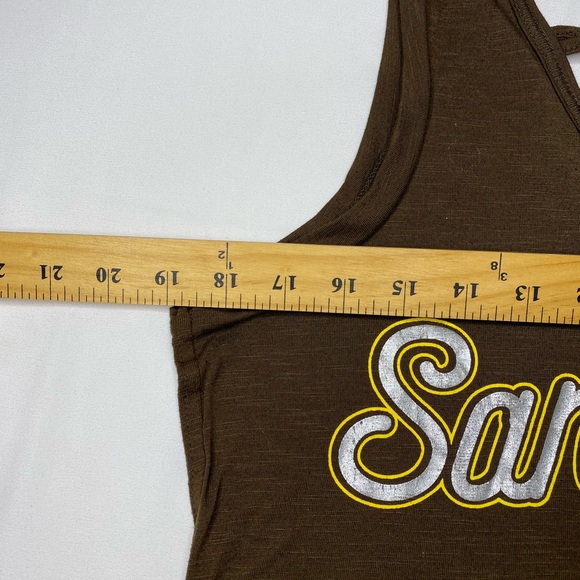 San Diego Padres Brown mini dress tunic top - Picture 2 of 8